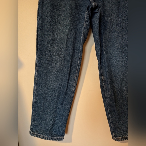 L.L.BEAN, DOUBLE l, RELAXED FIT, SIZE 6P, denim shell, cotton lined, high waist. - Picture 6 of 12